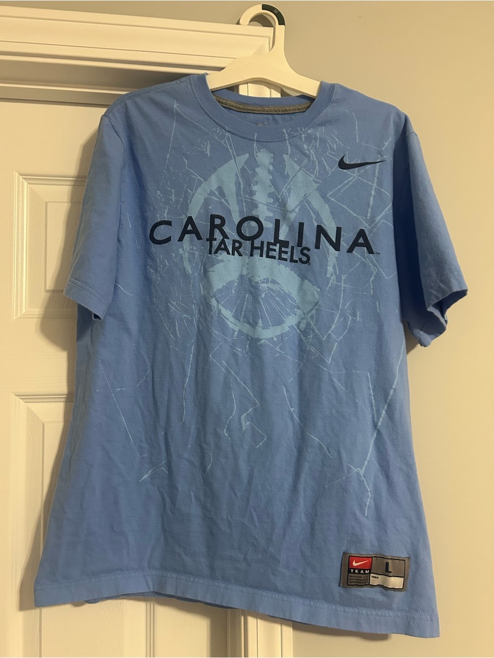 Nike North Carolina Tar Heels Football Short Sleeve Tee